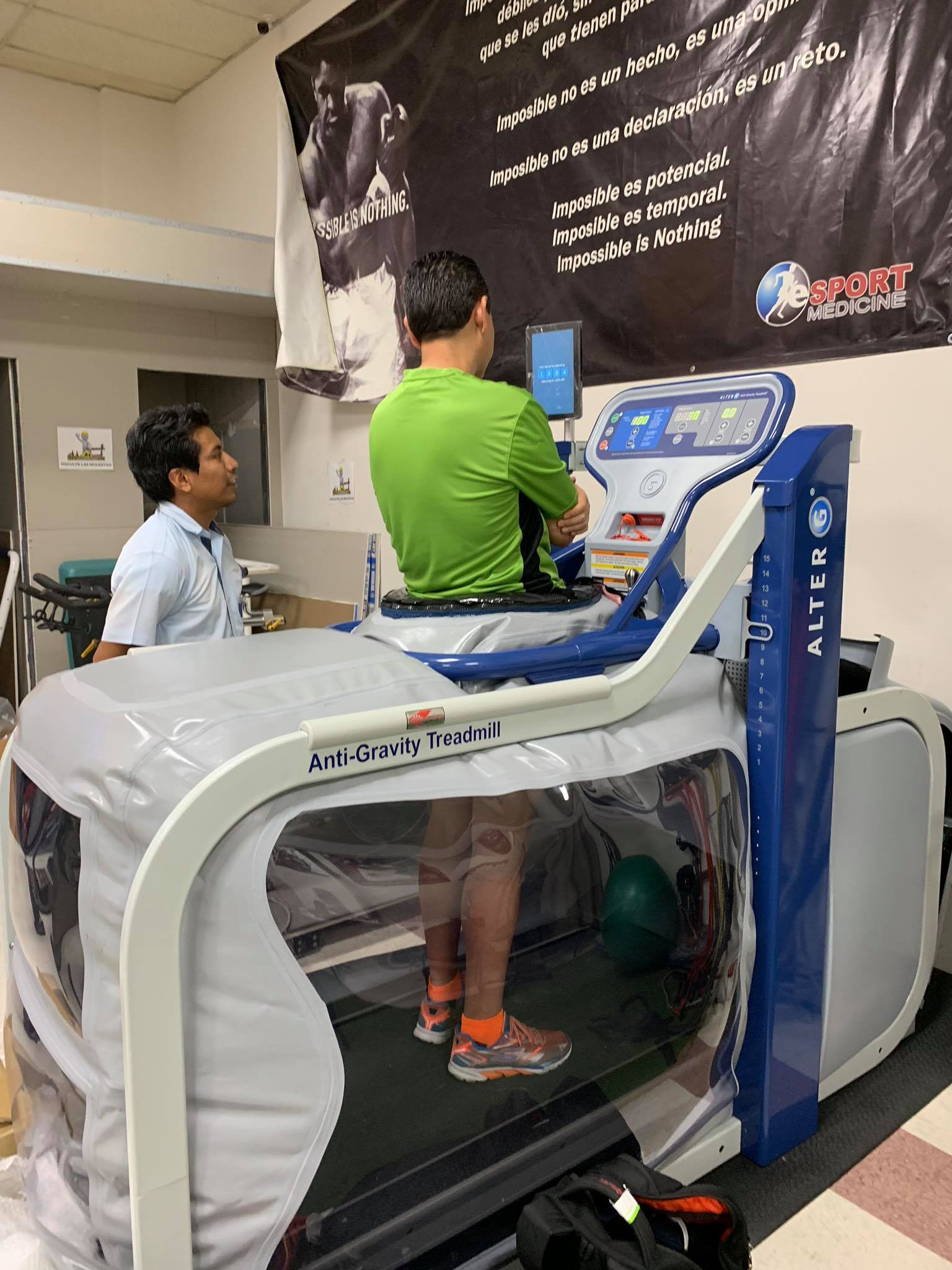 Caminadora antigravedad - Alter G